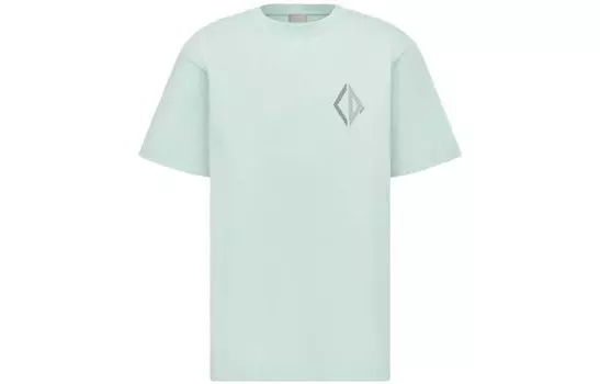 Футболка мужская светло-зеленая Dior, светло-зеленый