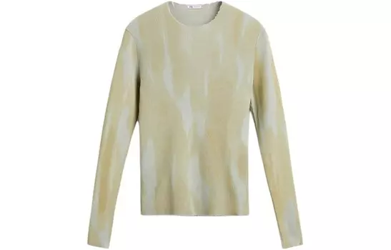 Футболка мужская светло-зеленая Zara, светло-зеленый
