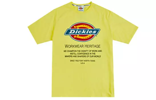 Футболка мужская светло-желтая Dickies, светло-желтый