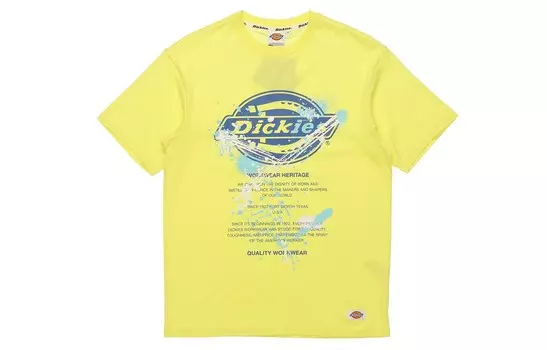 Футболка мужская светло-желтая Dickies, светло-желтый