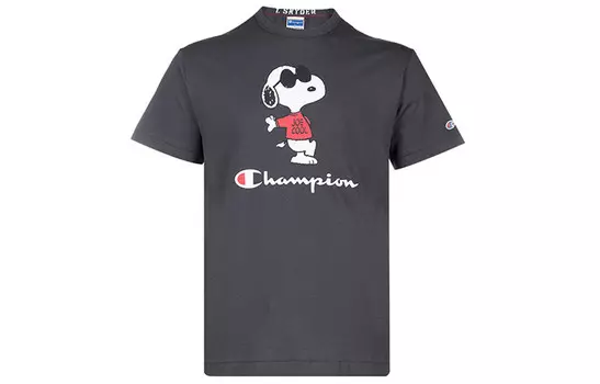 Футболка мужская темно-серая Champion, темно-серый