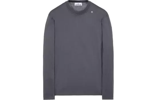 Футболка мужская темно-серая Stone Island, темно-серый