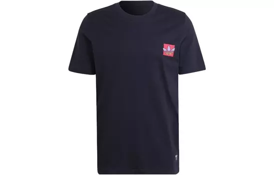 Футболка мужская темно-синяя Adidas Originals, цвет Legend Blue