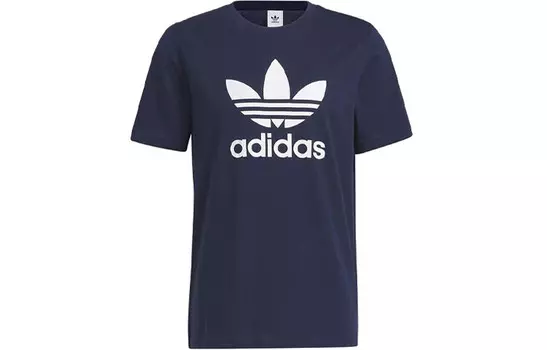 Футболка мужская темно-синяя Adidas Originals, темно-синий