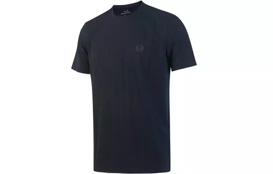 Футболка мужская темно-синяя Armani Exchange, темно-синий