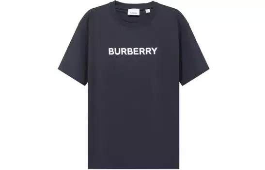 Футболка мужская темно-синяя Burberry, темно-синий