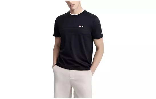 Футболка мужская темно-синяя Fila, цвет Legend Blue