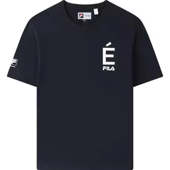 Футболка мужская темно-синяя Fila, цвет Legend Blue
