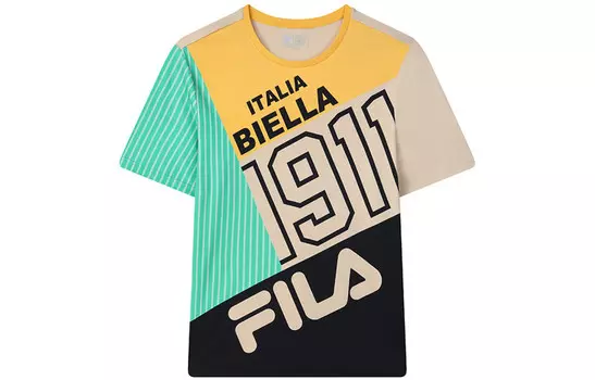 Футболка мужская темно-синяя Fila, цвет Legend Blue