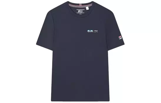 Футболка мужская темно-синяя Fila, цвет Legend Blue