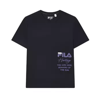 Футболка мужская темно-синяя Fila, цвет Legend Blue