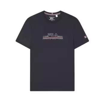 Футболка мужская темно-синяя Fila, цвет Legend Blue