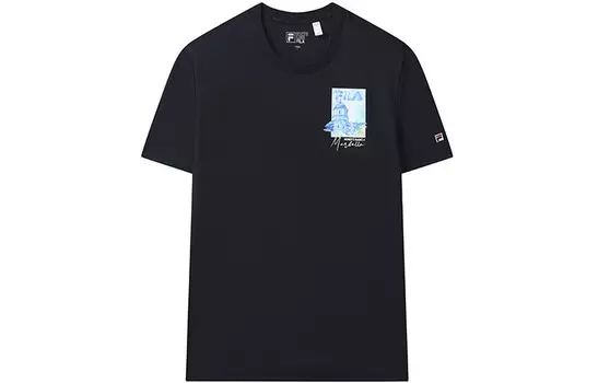 Футболка мужская темно-синяя Fila, цвет Legend Blue