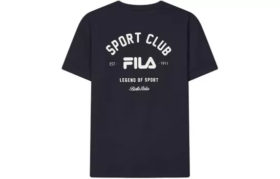 Футболка мужская темно-синяя Fila, цвет Legend Blue