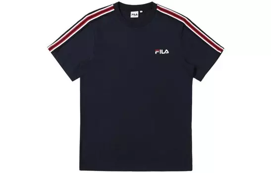 Футболка мужская темно-синяя Fila, темно-синий