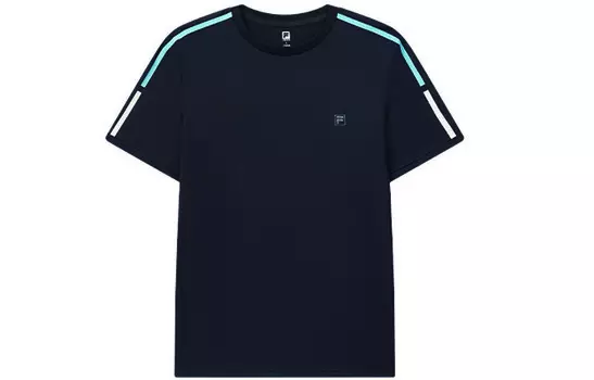 Футболка мужская темно-синяя Fila, темно-синий