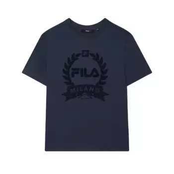 Футболка мужская темно-синяя Fila, темно-синий