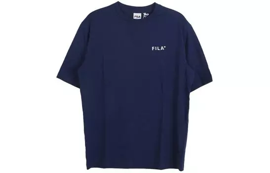Футболка мужская темно-синяя Fila, темно-синий