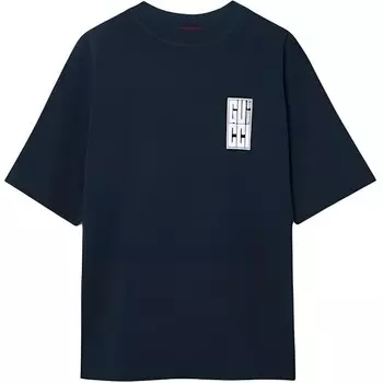 Футболка мужская темно-синяя Gucci, темно-синий