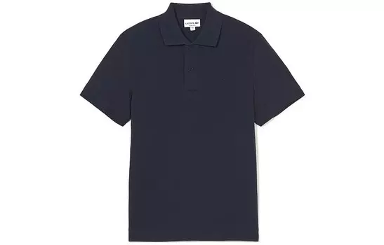 Футболка мужская темно-синяя Lacoste, темно-синий