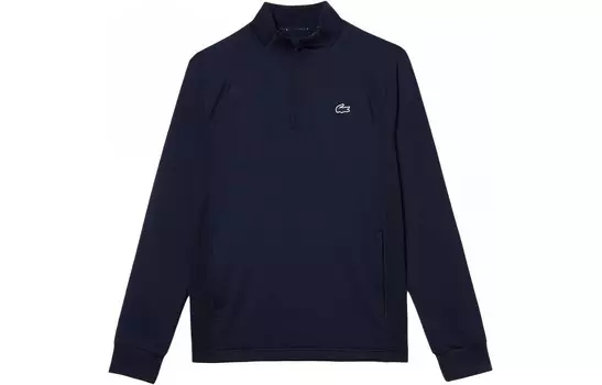 Футболка мужская темно-синяя Lacoste, темно-синий