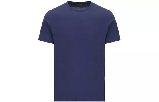 Футболка мужская темно-синяя Loro Piana, синий