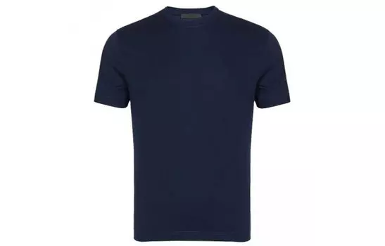 Футболка мужская темно-синяя Prada, темно-синий