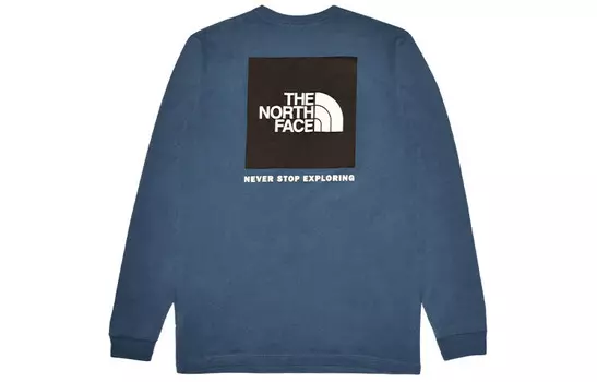 Футболка мужская темно-синяя The North Face, темно-синий