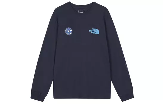 Футболка мужская темно-синяя The North Face, темно-синий