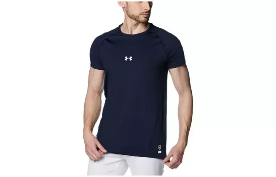 Футболка мужская темно-синяя Under Armour, синий