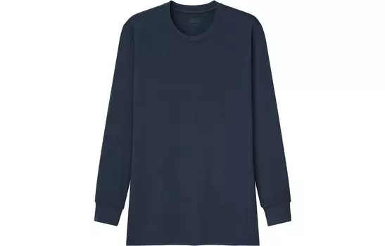 Футболка мужская темно-синяя Uniqlo, темно-синий