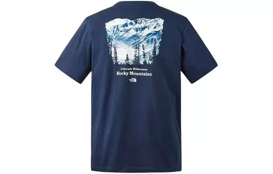 Футболка мужская The North Face, синий