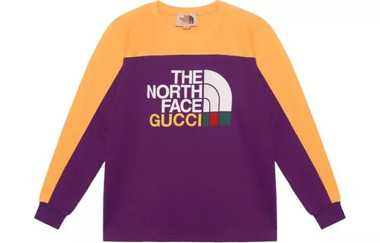 Футболка мужская The North Face X Gucci, желтый