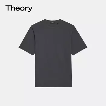 Футболка мужская Theory вискозная, серый