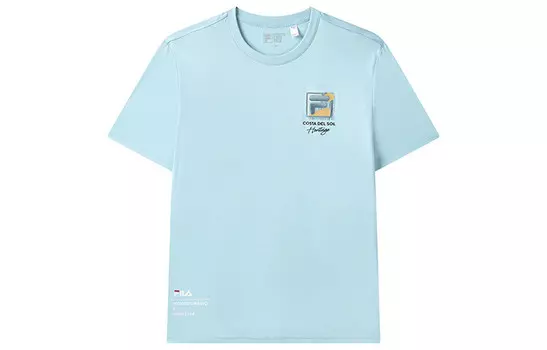 Футболка мужская Tiffany Blue Fila, цвет Tiffany Blue