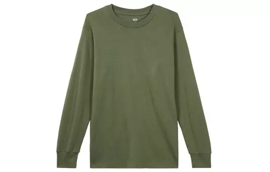Футболка мужская Тимьян Uniqlo, цвет Thyme