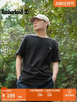 Футболка мужская Timberland с короткими рукавами, черный