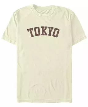 Футболка мужская Tokyo с коротким рукавом и круглым вырезом Fifth Sun, коричневый/бежевый