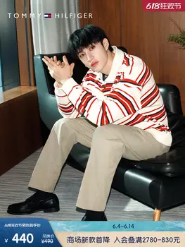 Футболка мужская Tommy Hilfiger с короткими рукавами, серый