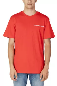 Футболка мужская Tommy Jeans однотонная, красный