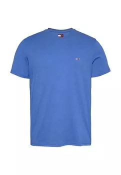 Футболка мужская Tommy Jeans однотонная, светло-голубой