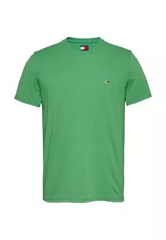 Футболка мужская Tommy Jeans однотонная, зеленый