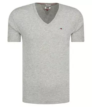Футболка мужская Tommy Jeans с v-образным вырезом, серый