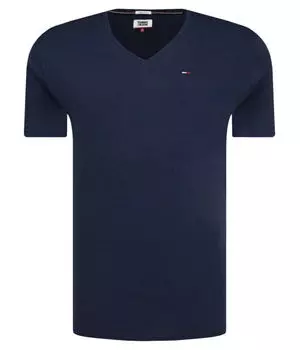 Футболка мужская Tommy Jeans с V-образным вырезом, синий