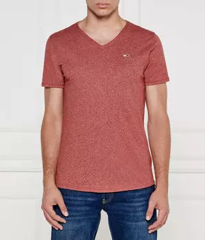 Футболка мужская Tommy Jeans с v-образным вырезом, красный