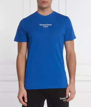 Футболка мужская Tommy Jeans с вышивкой, синий