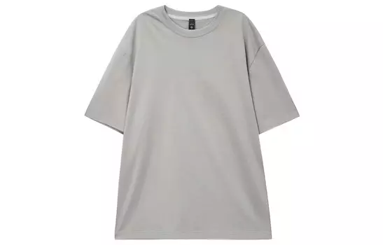 Футболка мужская тяжелого веса Lululemon, цвет Silver Drop