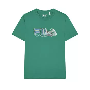 Футболка мужская Traces Of Green Fila, зеленый