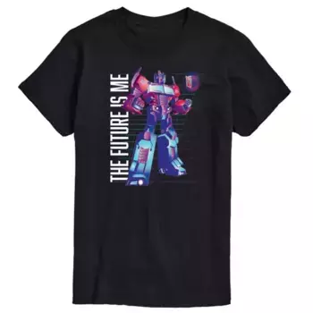 Футболка мужская Transformers The Future Is Me Licensed Character, черный