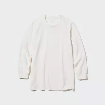 Футболка мужская Uniqlo Heattech теплая, белый